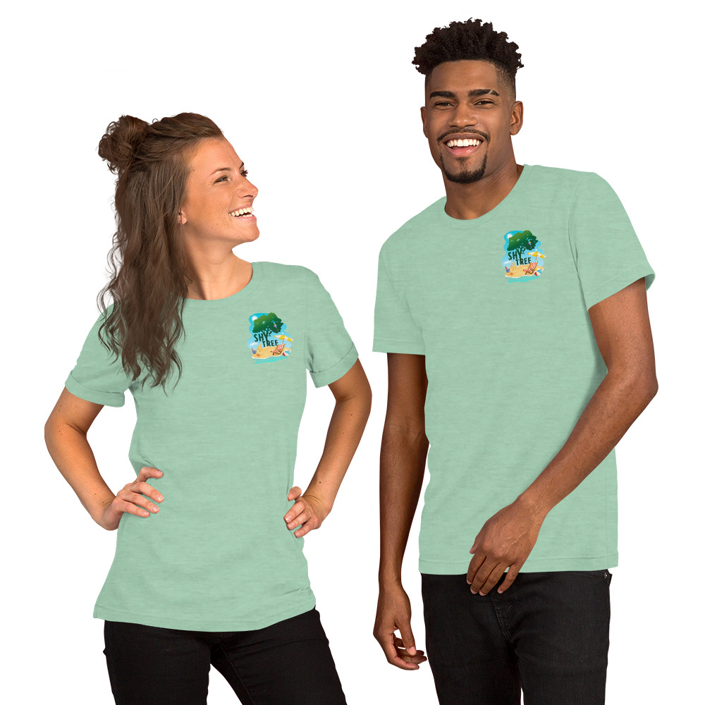 SUMMER Shy Tree Unisex t-shirt