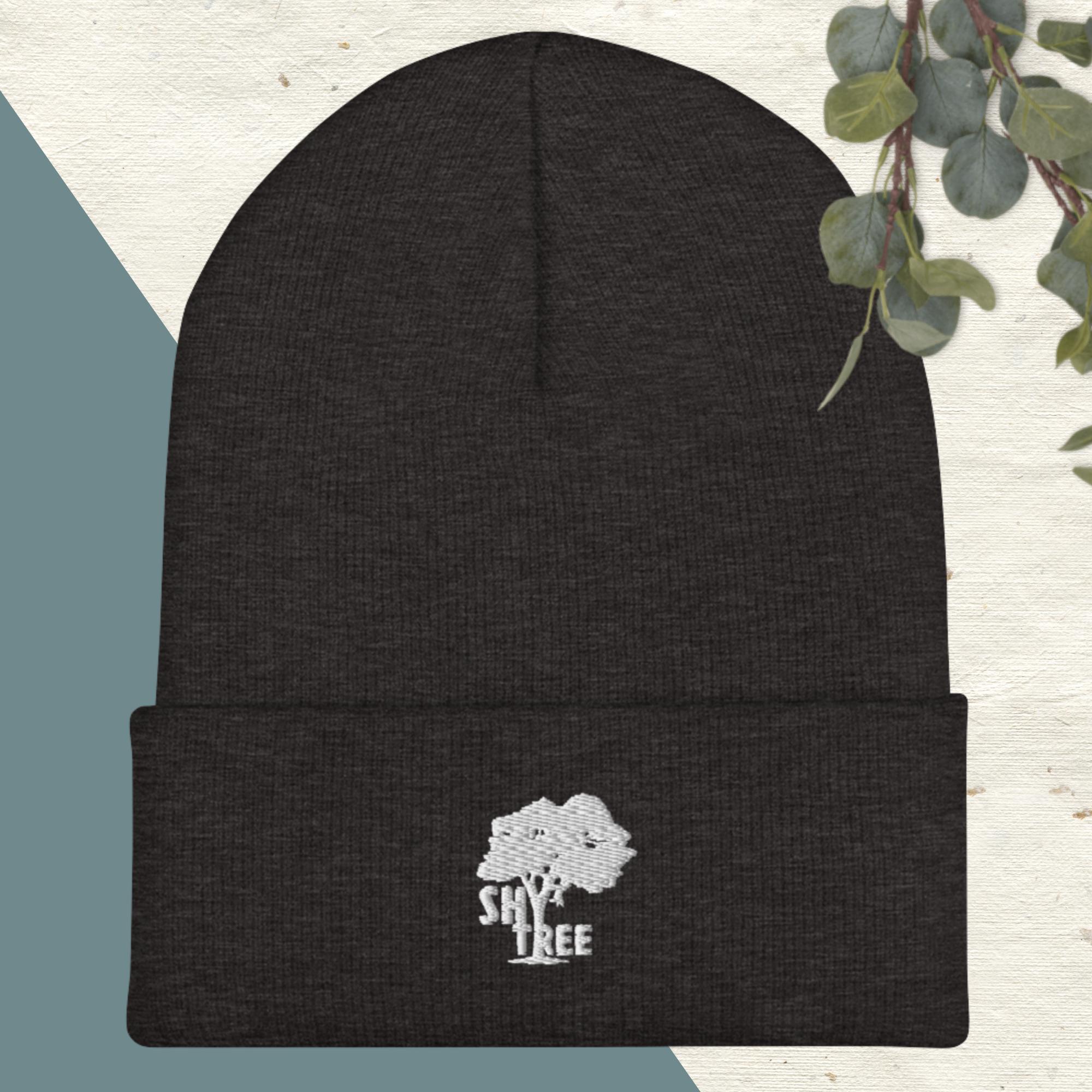 Shy Tree Cuffed Beanie - Image 3