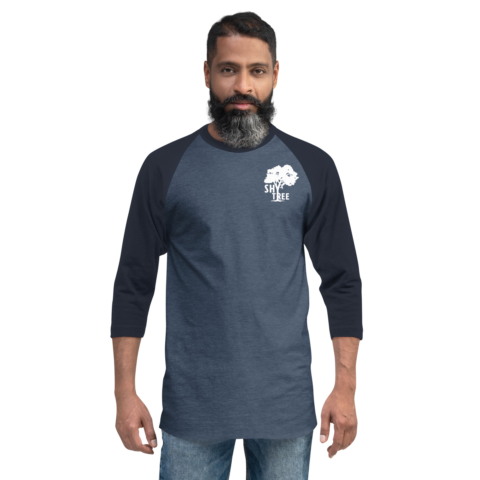 Shy Tree 3/4 sleeve raglan shirt - Image 2