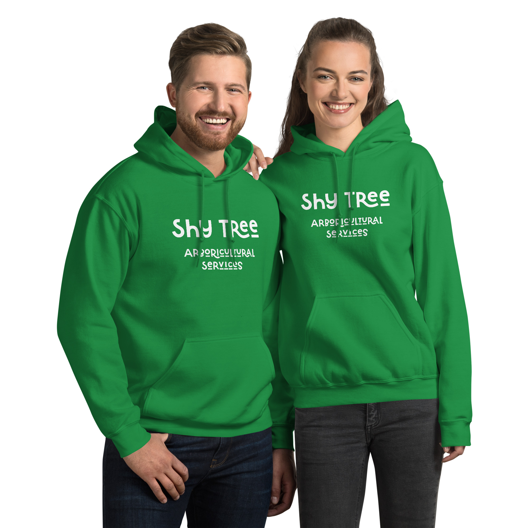 Shy Tree Arboricultural Services Unisex Hoodie - Image 7