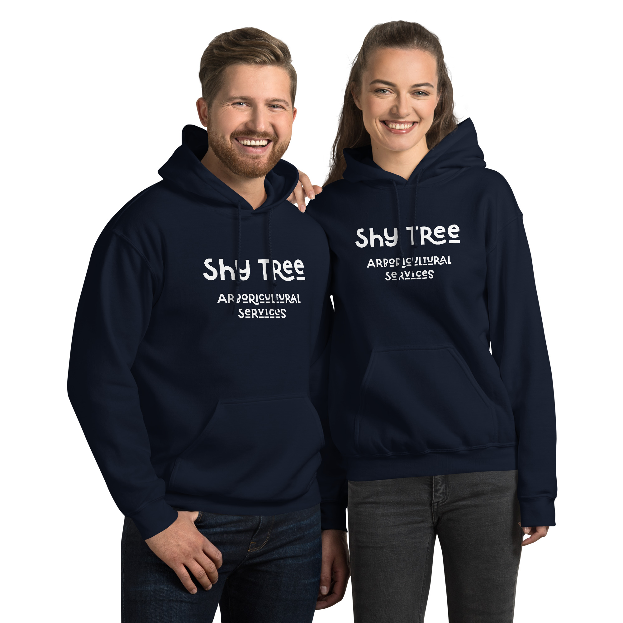 Shy Tree Arboricultural Services Unisex Hoodie - Image 2