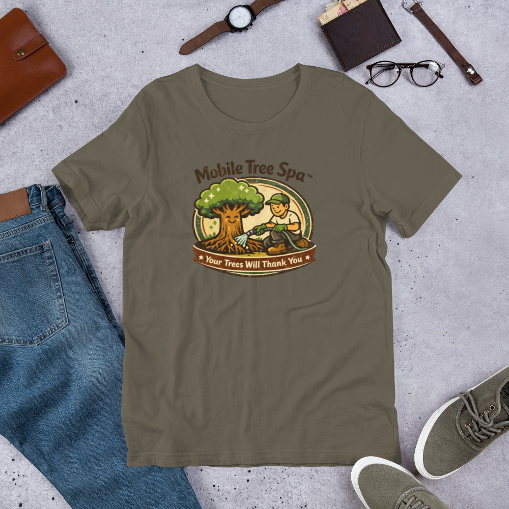 Mobile Tree Spa Vintage Style TShirt - Image 2