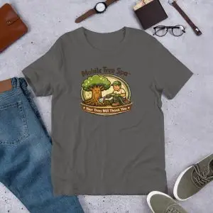Mobile Tree Spa Vintage Style TShirt